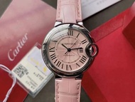 ✨Cartier卡地亞藍氣球系列WSBB0002女士自動機械錶｜33mm粉紅面｜全新全套附件」