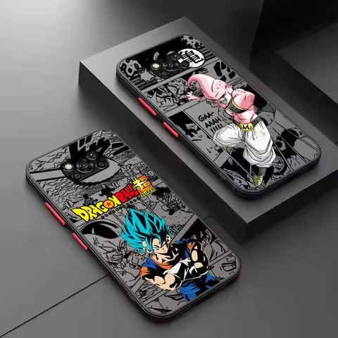 Anime Cool D-Dragones B-Balls Phone Case For Xiaomi Poco X6 X5 X4 X3 M7 M6 M5s M5 M4 M3 F6 F5 F4 F3