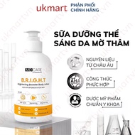 Sữa Dưỡng Thể Sáng Da 4% Alpha Arbutin - 3% Niacinamide MD CARE Brightening Booster Body Lotion 200m