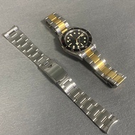 For tudor BlackBay58 316L Stainless Steel Strap Oyster Bracelet Silver middle gold Watch Strap 20MM