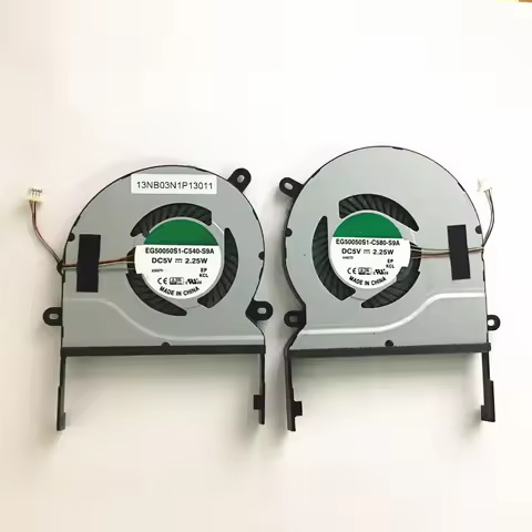 NEW CPU GPU Cooling Fan for ASUS Zen Book UX510J UX510JW UX501V G501VW G501VW 501JW EG50050S1-C580-S