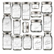 American Mason Jar Glass Transparent Sealed Jar ins Milkshake Salad Jar Oatmeal Breakfast Cup