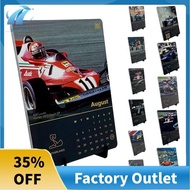 1 PCS Car Calendar 2024-2025 Calendar Home Calendar 2024  Calendar for F1 Fans