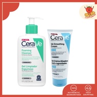CeraVe SA Smoothing Cream for Rough & Bumpy Skin - 177ml / CeraVe Foaming Cleanser 236ml