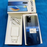 Oppo A74 ram 8gb rom 128gb garansi resmi oppo // handphone second