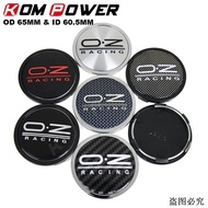 ➳4PCS OD 65MM / ID 60MM Wheel Hub Cap OZ Logo Sport Rim Cover Wheel Center Cap ≈☾