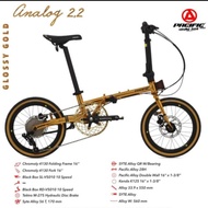 Sepeda Lipat Pacific Analog 2.2 CHROMOLY 16 inch / Sepeda LIpat Analog