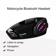 New FriendsT30SHelmet Bluetooth Headset Motorcycle Helmet Headset Built-in Wireless Riding Noise Reduction Music