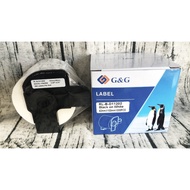 Kaohsiung-Jia An Information DK-11202/DK11202 Sub-Factory Continuous Label Tape (62mm x 100mm Black 