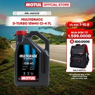 MOTUL MULTIGRADE D-TURBO 15W40 CI-4 7L VN car lubricant