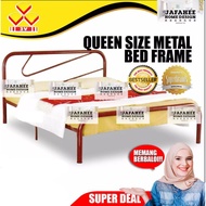 JFH 3V Queen Size Superbase Metal Bed Frame / Katil Queen Size (COLOR RANDOM)