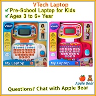 VTech 💻 Pre-School My Laptop Computer (Age 2-5 or 3-6) Toddler Tech Alphabet Learning / AppleBear