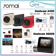 70mai A400 A500s Dashcam Pro Plus+ Built-in GPS Car Recorder 1944P Dual Record Night Vision ADAS Par