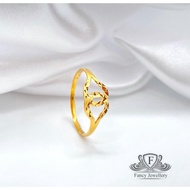 Fancy Jewellery Emas 916 Cincin CC Emas 916 tulen Bajet Emas 916