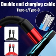 2m 5a Fast Charging C-c Male To Male 100w Double Head Cable Tape-c Mobile Type-c Phone Data T4d3