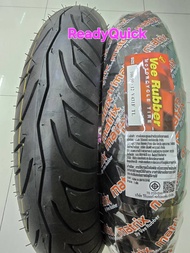 Veerubber ยางมอเตอร์ไซค์ VRM431  ไม่ใช้ยางใน TL 100/90-12 110/90-12 เลือกเบอร์ได้  ยางปี2025