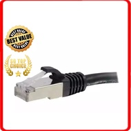 C2G 20ft Cat6 Ethernet LAN network Cable - Snagless Shielded (STP) - Black network RJ45 cable
