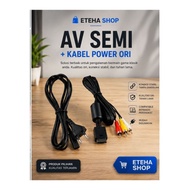Semi AV Cable + Original Power Cable Semi AV/ + Original Power Cable