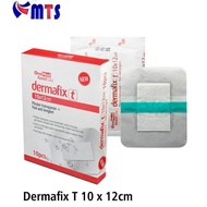 - Dermafix T Plaster 10x12 cm Transparent Waterproof Wounds 10x12 cm 1pcs