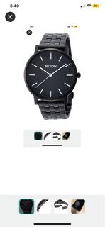 NIXON全新手錶/日本購入 5折 黑色 金屬 男錶