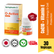SPRINGHEALTH O Active Q10 (60s) | CoQ10 Supplement Q10 Supplement Vitamin E  Energy Booster