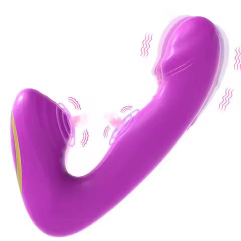 VibratorGDot Masturbator Sucking Vibrator Clitoral Vacuum Stimulator Tongue LickingDildoAdult Produc