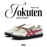 Onitsuka Tiger Tokuten Pink Stay With Me 100% Original Sneakers Casual Wanita Pria Sepatu Ori Murah 