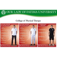 QUALITY OLFU PHYSICAL THERAPY UNIFORM | FAST SHIPPING | OUR LADY OF FATIMA UNIVERSITY