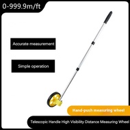 Telescc E High Visibility Wheel 0-999.9M Roller Distance Meter Measuring Tape Rangefinder E