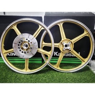 Y-TEQ KAWASAKI AR80 GOLD SPORT RIM ORI YTEQ 5L 1.40/1.40-18