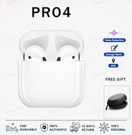 Tai Nghe HiFi True Bluetooth Không Dây Pro 4 Chính Hãng Tai Nghe Nhét Tai Thể Thao Âm Thanh Nổi Thế