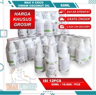 PETSHOP GROSIR MAX VCOCO 60ML Minyak Kelapa Untuk Kucing Anjing VCO B1-3