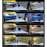 Toyota avanza 2004 2005 2006 2007 2008 2009 V2 oem bodykit body kit front side rear skirt lip roof t