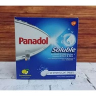 Panadol Soluble Per Box contains 20 pcs Ori 100% Malaysia