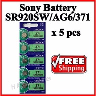 Watch Battery SR920SW SR921SW LR921 LR920 LR69 AG6 171 GP371 371 370 SR920 SR921 SR920W Sony Cell