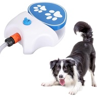 Generic Dog Sprinkler for Outdoor, Dog Water Fountain, Step On Activated Dog Water Dispenser Dog Spr