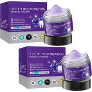 Teeth Restoration Mineral Powder, Natural Restoration Powder, Effective in Strengthening Teeth and G
