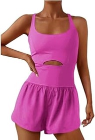 Women Athletic Jumpsuit FP Free Romper Movement Romper Workout Yoga Gym Outfit Preppy Athletic Right