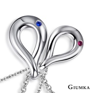 GIUMKA Couple Necklace Happy Love MN01662 Single Price