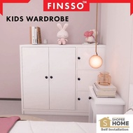 Finsso : Kid Wardrobe Children Wardrobe/ Kid's Wardrobe / 5 Door / almari baju budak