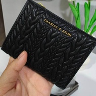 กระเป๋าสตางค์ CK ใบสั้น หนังนุ่ม ขนาด 4.5  งานแท้Outlet 💯%