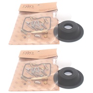 Motorcycle fuel system carburetor repair for Kawasaki ER-5 ER500 1997-2005 ER 500 5 plunger diaphrag