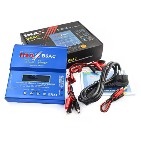 IMAX B6 B6AC 80W Battery Charger Lipo NiMh Li-Ion Ni-Cd Digital RC B6 Lipro Balance Charger Discharg