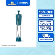 (NEW) PHILIPS Stand Garment Steamer 1000 Series - STE1040/20, 1800W, 3 Steam Settings, Compact, No B