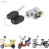 Cool3C  Lock Battery Pack Box Lock + 2 Keys For Motorcycle Scooter E-bike HOT