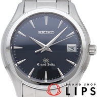 精工 Grand Grand Seiko星期日曆男士石英錶 SBGX007/9F62-0A10，帶保修，不銹鋼，黑色，拋光，成色極佳 [二手]