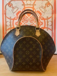 絶版 LV 手提monogram 扇形貝殼包GM