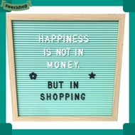 Letter board Baby letter nameplate/ Felt letter board square Super/