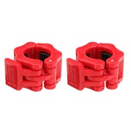 Isi 2 Pengunci Barbell Bar Dumbbell Lock Pengunci Barbel Collar Barbells Dumbbell Lock Collar Clamp