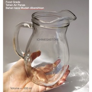 500 Glass Pitcher ML Cafe Pitcher/